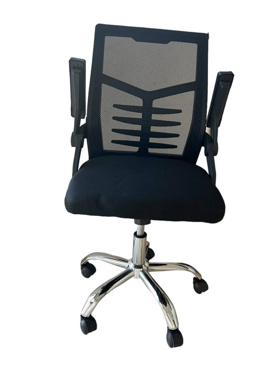 Desk Chairs Typist Everyday Ergonomic Back Chair with Stainless Steel